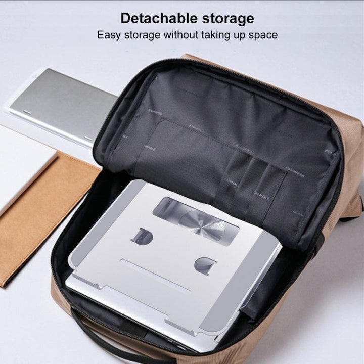 Lisslune | D088 Carrying stand made of aluminum 360 degrees rotatable height adjustable flexible for notebooks laptops