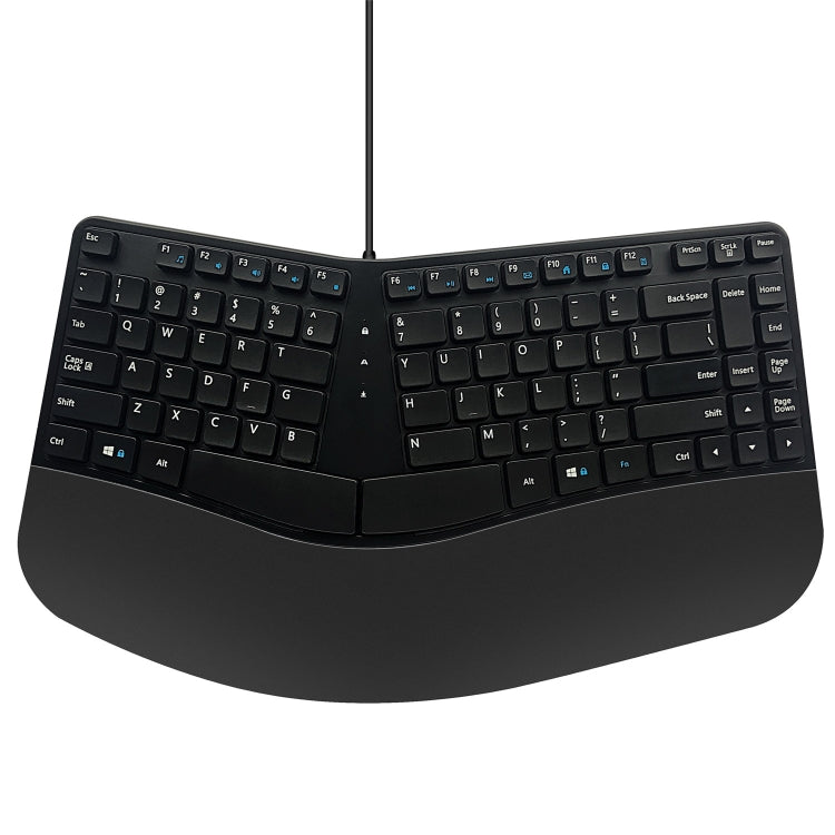 Lisslune | 390B Ergonomic Compact Gaming Keyboard