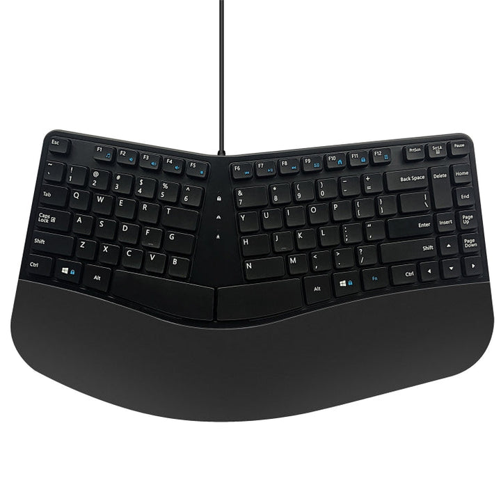 Lisslune | 390B Ergonomic Compact Gaming Keyboard