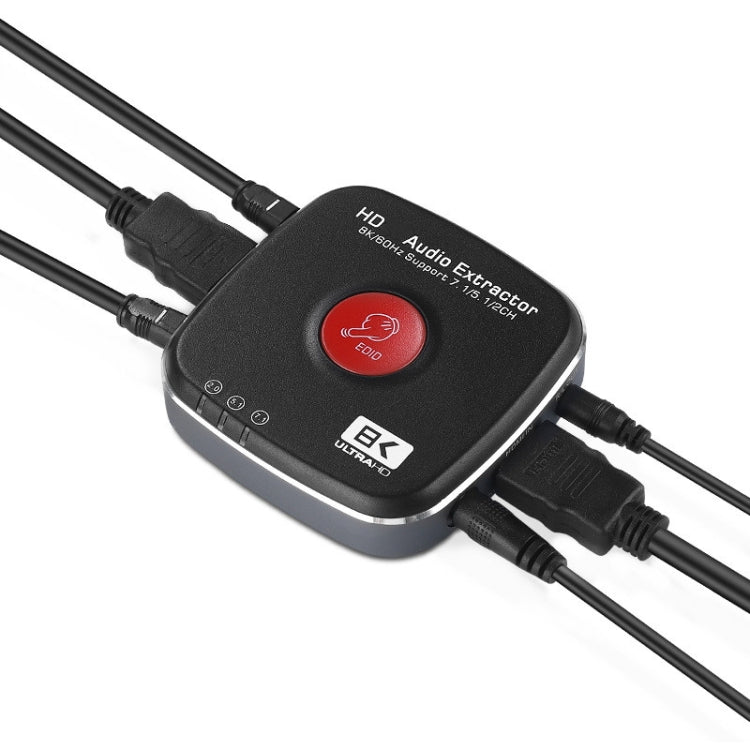 Lisslune | AYSA-11V21 8K/60Hz YbCr420 HDR10 Output 7.1 HDMI8K Audio Separator 2.1 Audio Separator