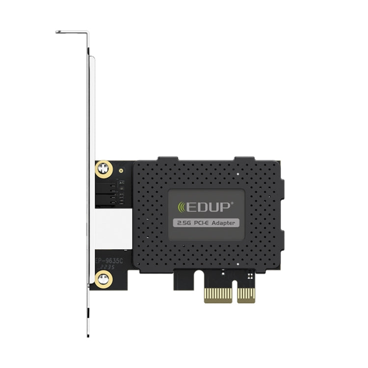 Lisslune | EDUP EP-9635C 2.5Gbps Gigabit Game Cable Network Card 2500M High-Speed Internet Port Expansion Desktop PC Adaptive Ethernet Network Adapter