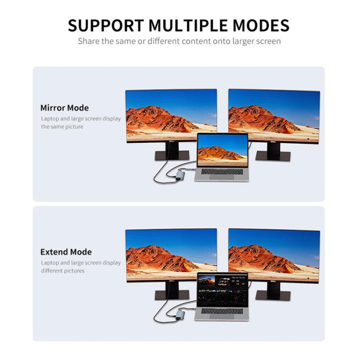 Lisslune | JUNSUNMAY 10 in 1 Type-C to 4K HDMI + VGA + RJ45 + 3.5mm Audio Docking Station Adapter PD Fast Charging Hub SD/TF Card Reader