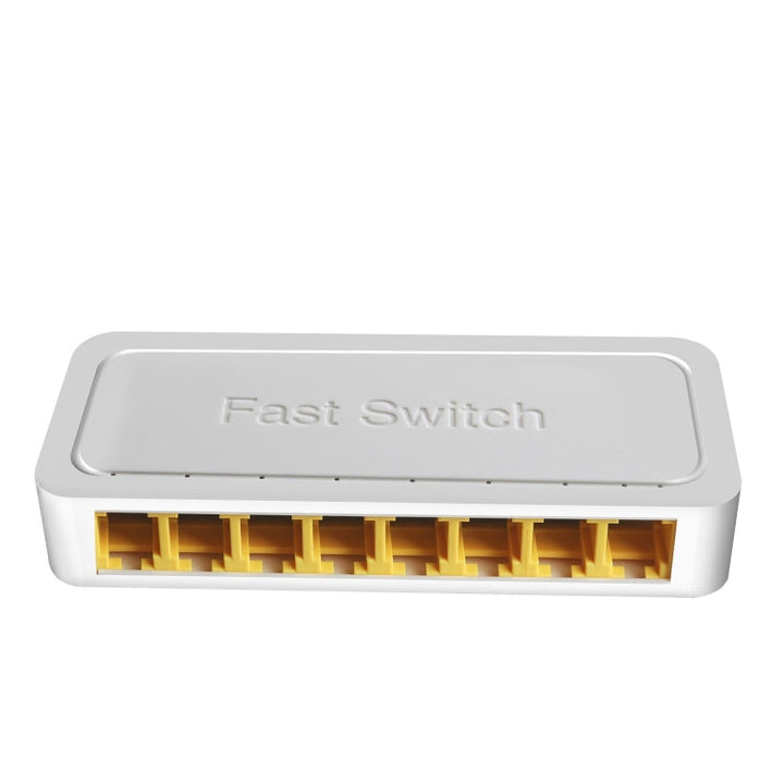 Lisslune | 8 Port 10/100/1000Mbps MINI Ethernet Desktop Switch