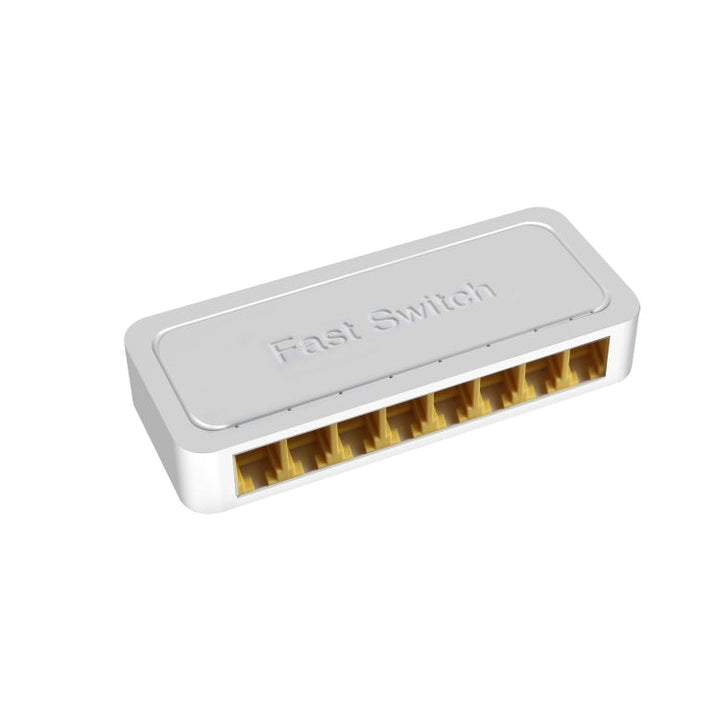 Lisslune | 8 Port 10/100/1000Mbps MINI Ethernet Desktop Switch