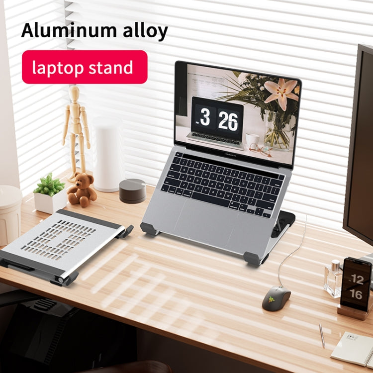 Lisslune | P2 Laptop Holder Vertical 5 Levels Riser Desk Computer Stand
