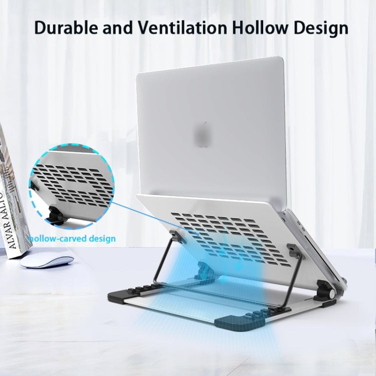 Lisslune | P2 Laptop Holder Vertical 5 Levels Riser Desk Computer Stand