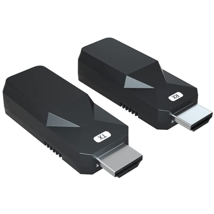 Lisslune | HDMI Extender 50m Audio Video 1080P over Cat5 Cat6 Ethernet Cable Transmission lossless signal HDMI long-distance extension adapter