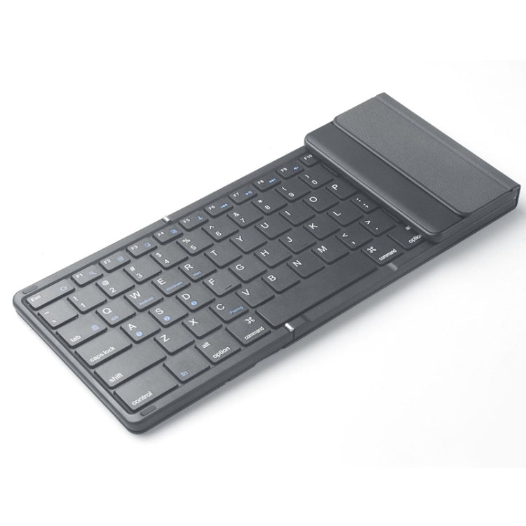 Lisslune | B099 Tablets Laptops 3-Mode Wireless Bluetooth Keyboard Rechargeable Foldable Silent Keyboard