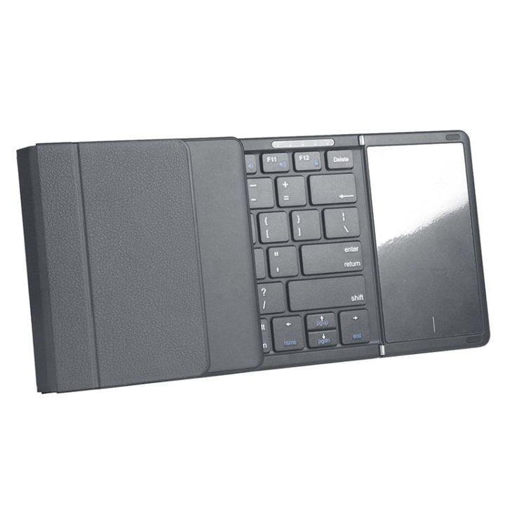 Lisslune | B099T Handy Tablet Laptop Universal Portable Foldable Touchpad Bluetooth Wireless Keyboard