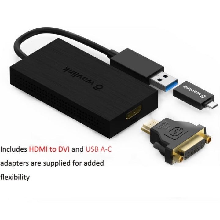 Lisslune | Wavlink UG7601HC Portable USB3.0-USB-C to HDMI Display Adapter
