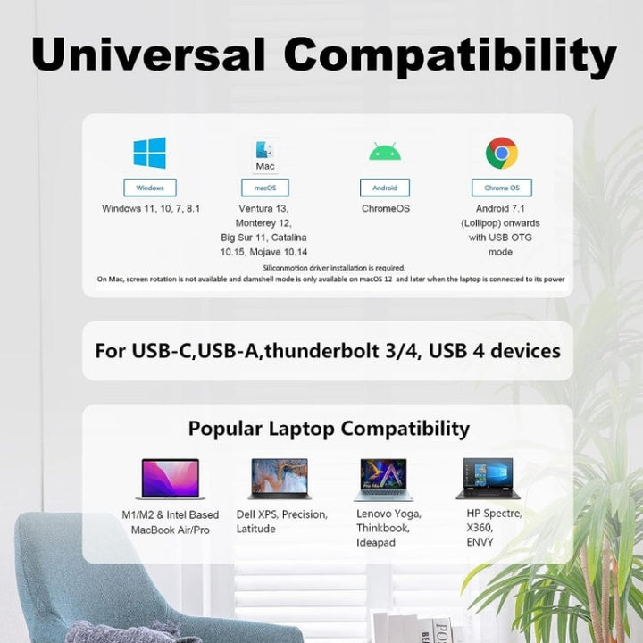 Lisslune | Wavlink UG7601HC Portable USB3.0-USB-C to HDMI Display Adapter