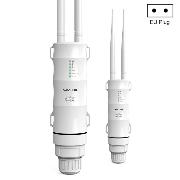 Lisslune | WAVLINK WN570HA1 Weatherproof 2.4+5GHz 600Mbps Outdoor WiFi Range Router Extender, Plug: EU plug