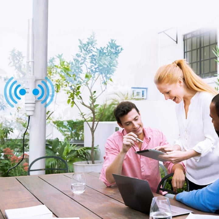 Lisslune | WAVLINK WN570HA1 Weatherproof 2.4+5GHz 600Mbps Outdoor WiFi Range Router Extender, Plug: AU Plug