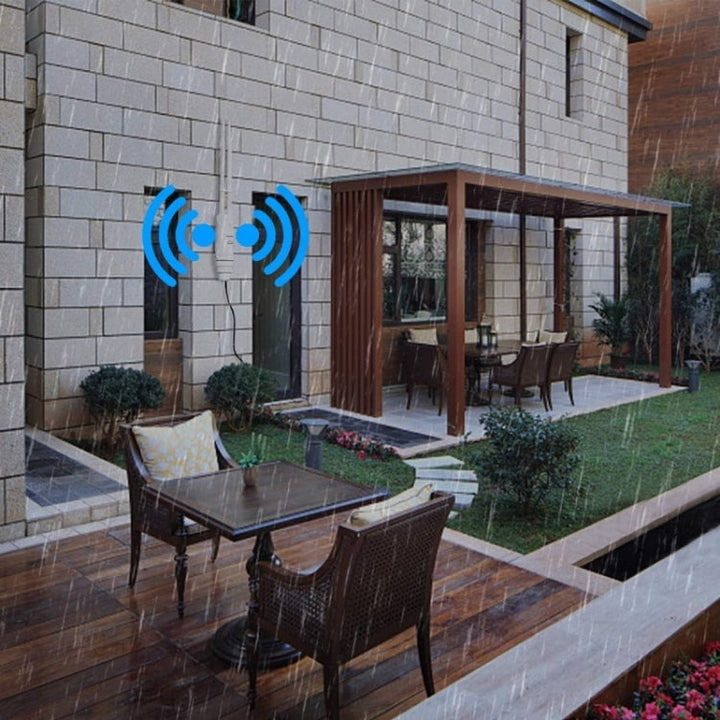 Lisslune | WAVLINK WN570HA1 Weatherproof 2.4+5GHz 600Mbps Outdoor WiFi Range Router Extender, Plug: AU Plug