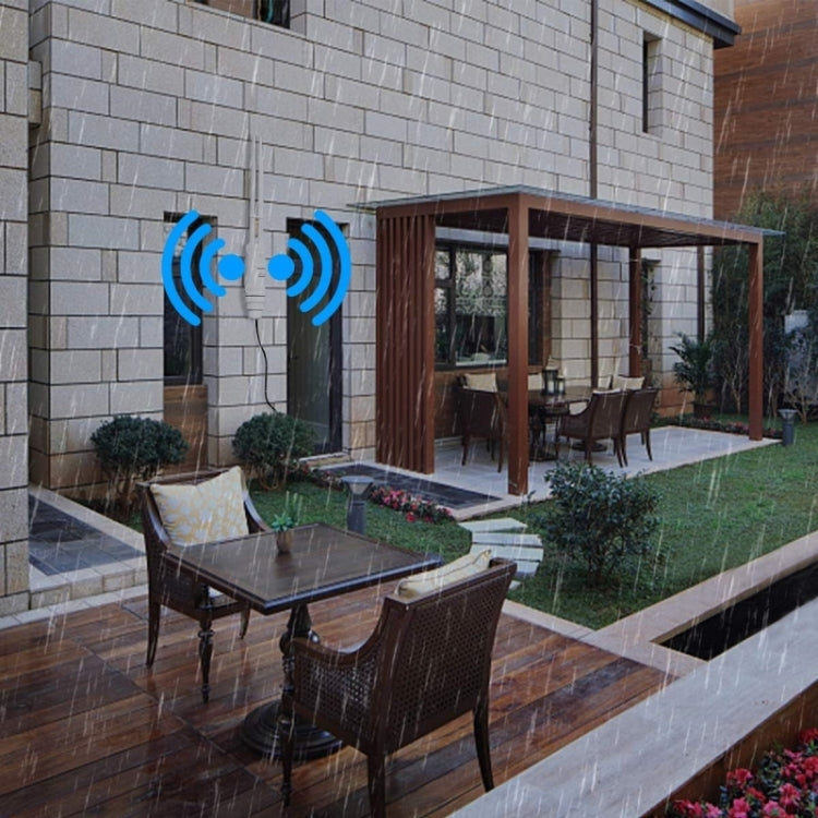 Lisslune | WAVLINK WN570HA1 Weatherproof 2.4+5GHz 600Mbps Outdoor WiFi Range Router Extender, Plug: US Plug