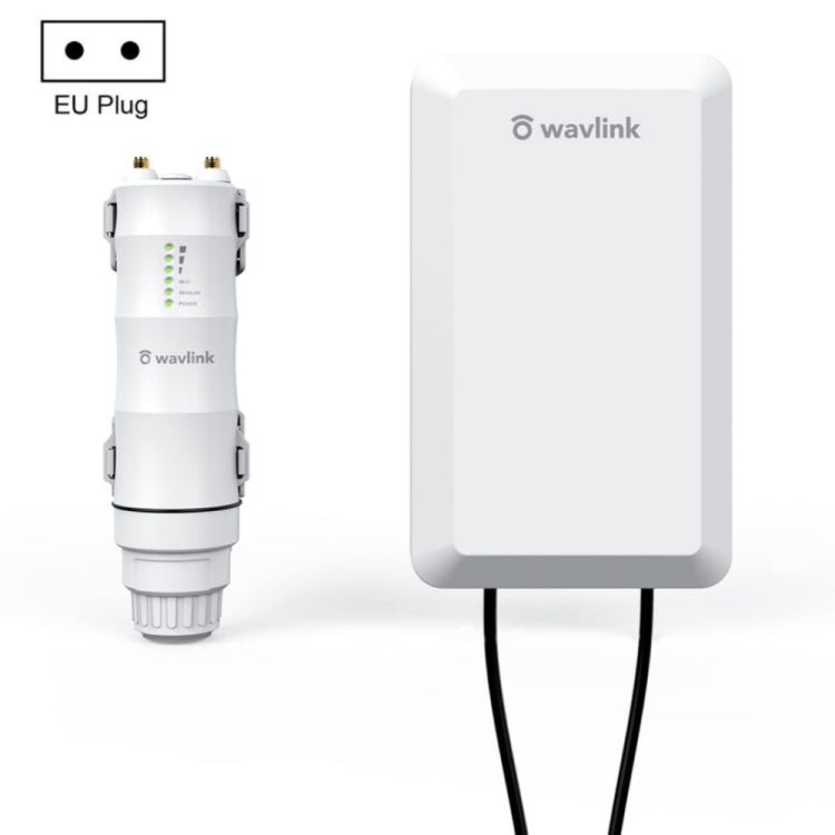 Lisslune | WAVLINK WN570HP2 Outdoor Weatherproof 300Mbps WiFi Extender Wireless AP Repeater, Plug:EU Plug