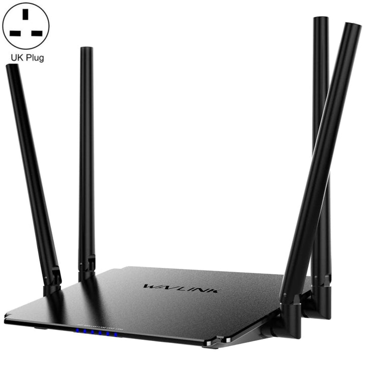 Lisslune | WAVLINK WN532A3 WPA2-PSK 300Mbps Dual Band Wireless Repeater AC1200M Wireless Router, Plug: UK Plug