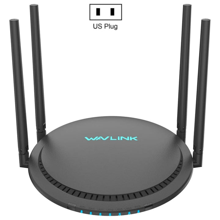 Lisslune | WAVLINK WN531P3 WAN / LAN Port Signal Booster Wireless Repeater AC1200 Wireless Router, Plug: US Plug