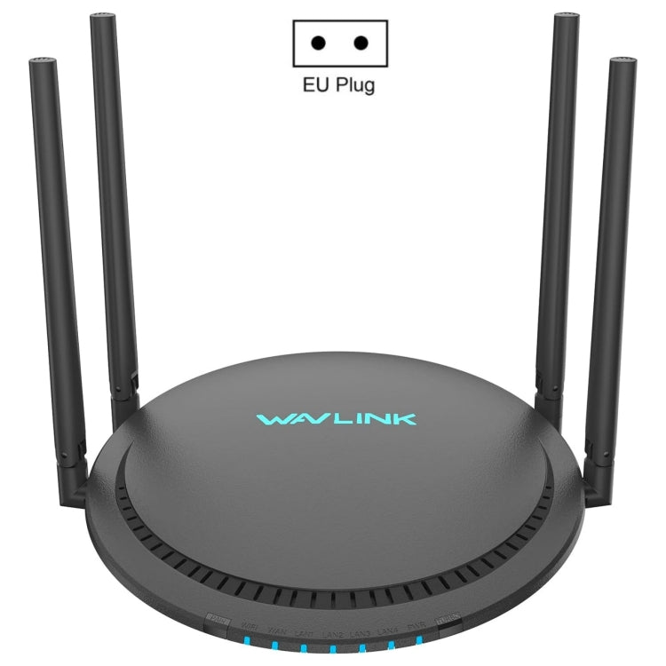 Lisslune | WAVLINK WN531P3 WAN / LAN Port Signal Booster Wireless Repeater AC1200 Wireless Router, Plug:EU Plug