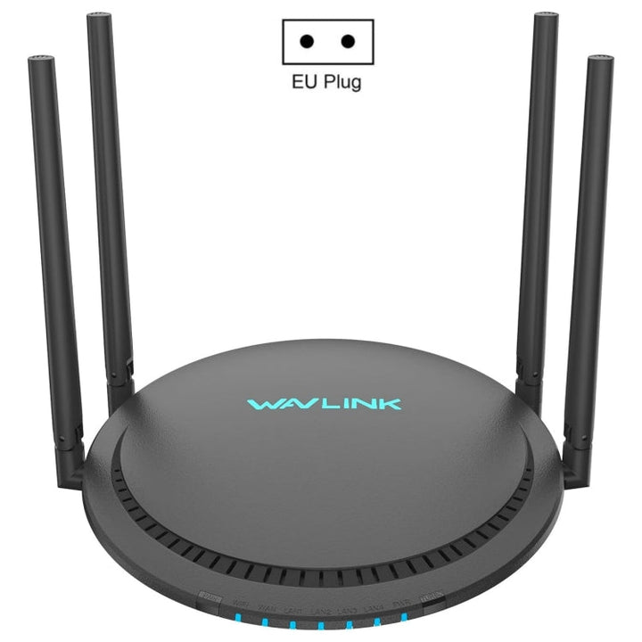 Lisslune | WAVLINK WN531P3 WAN / LAN Port Signal Booster Wireless Repeater AC1200 Wireless Router, Plug:EU Plug