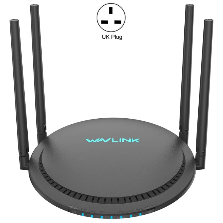 Lisslune | WAVLINK WN531P3 WAN / LAN Port Signal Booster Wireless Repeater AC1200 Wireless Router, Plug: UK Plug