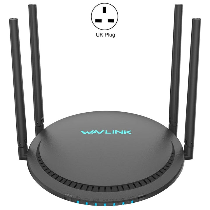 Lisslune | WAVLINK WN531P3 WAN / LAN Port Signal Booster Wireless Repeater AC1200 Wireless Router, Plug: UK Plug
