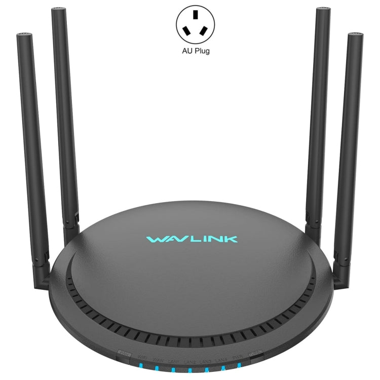 Lisslune | WAVLINK WN531P3 WAN / LAN Port Signal Booster Wireless Repeater AC1200 Wireless Router, Plug: AU Plug