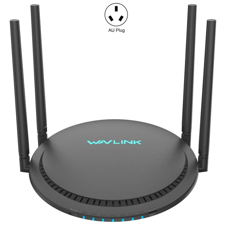 Lisslune | WAVLINK WN531P3 WAN / LAN Port Signal Booster Wireless Repeater AC1200 Wireless Router, Plug: AU Plug