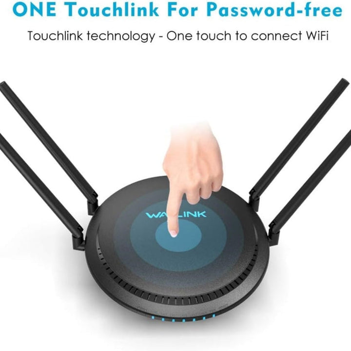 Lisslune | WAVLINK WN531P3 WAN / LAN Port Signal Booster Wireless Repeater AC1200 Wireless Router, Plug: US Plug
