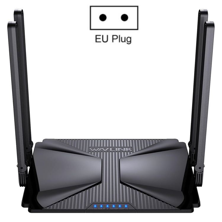Lisslune | WAVLINK WN586X3 Wireless Gigabit Ethernet Router Wi-Fi 6 AX3000 Mesh Router Dual Band, Socket: EU Plug