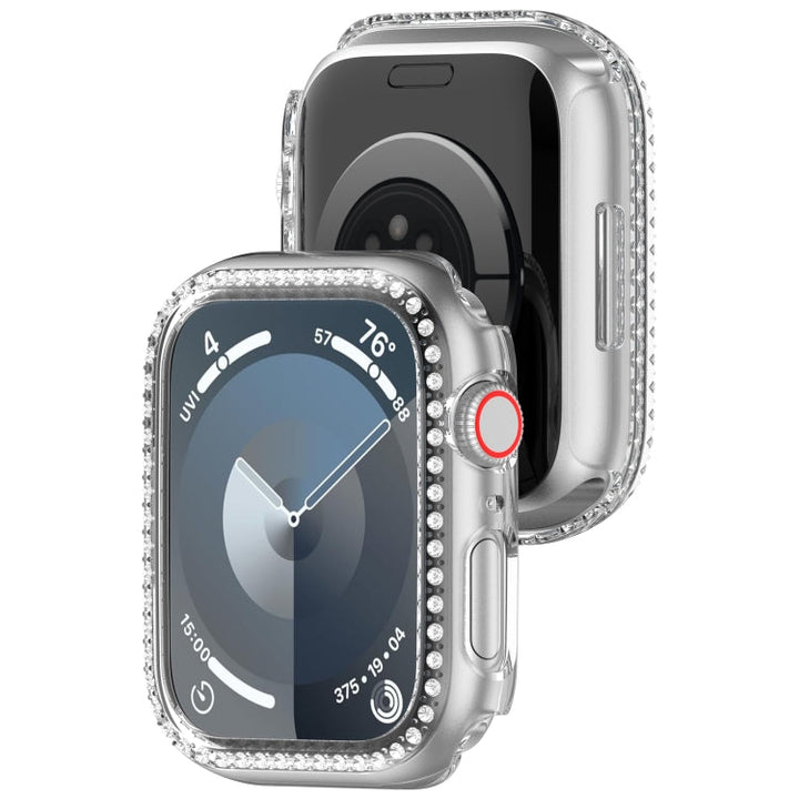 Lisslune | For Apple Watch Series 3 38mm Diamond Hollow PC Watch Case (Transparent)