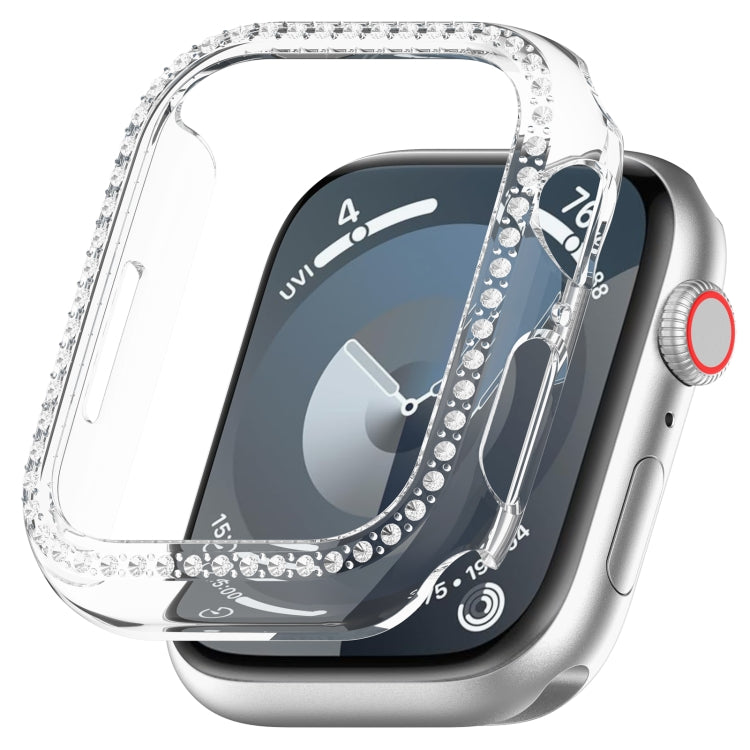 Lisslune | For Apple Watch Series 3 42mm Diamond Hollow PC Watch Case (Transparent)