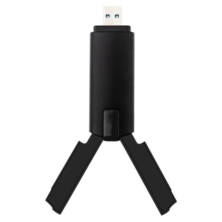 Lisslune | WD-AX3000 For Desktop PC WiFi Receiver USB 3.0 WiFi6 Driverless Wireless Network Card (Black)