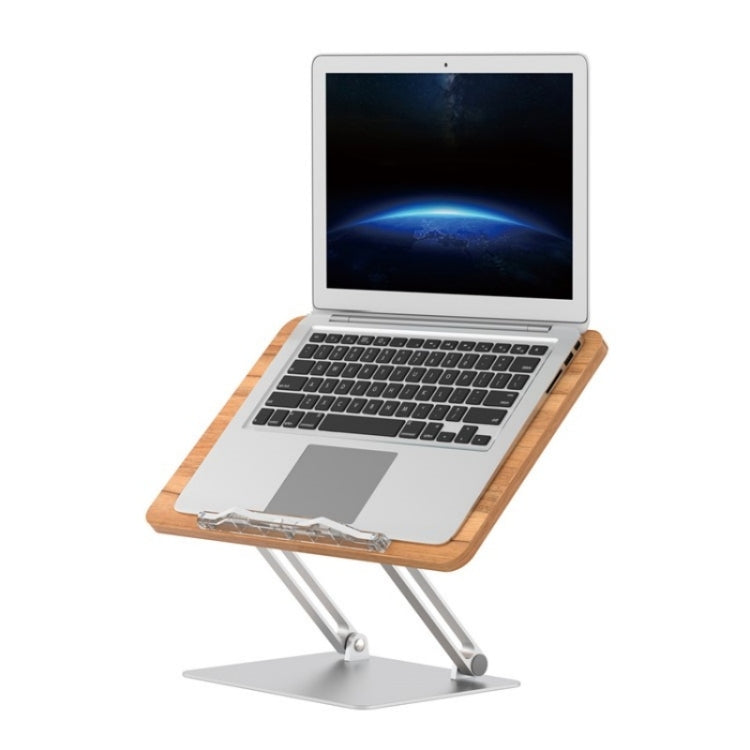 Lisslune | BG-4 Desktop Book Reading Holder Aluminum Alloy + Wooden Plate Textbook Tablet Holder Stand