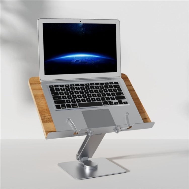 Lisslune | BG-2VB adjustable laptop holder hands-free 360 degree rotatable book stand for reading
