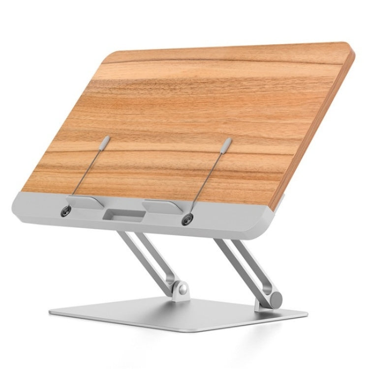 Lisslune | BG-2S Height Adjustable Laptop Stand ABS + Aluminum Alloy Desk Book Stand for Reading