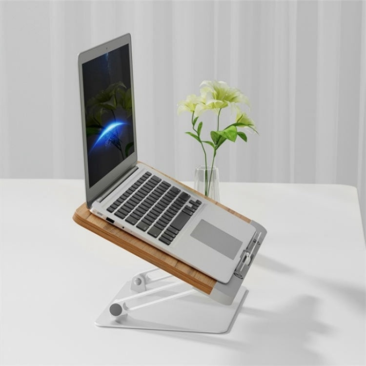 Lisslune | BG-2S Height Adjustable Laptop Stand ABS + Aluminum Alloy Desk Book Stand for Reading