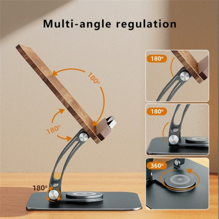 Lisslune | RS03 Adjustable Desk Book Reading Laptop Holder Stand for 10-17 Inch Devices