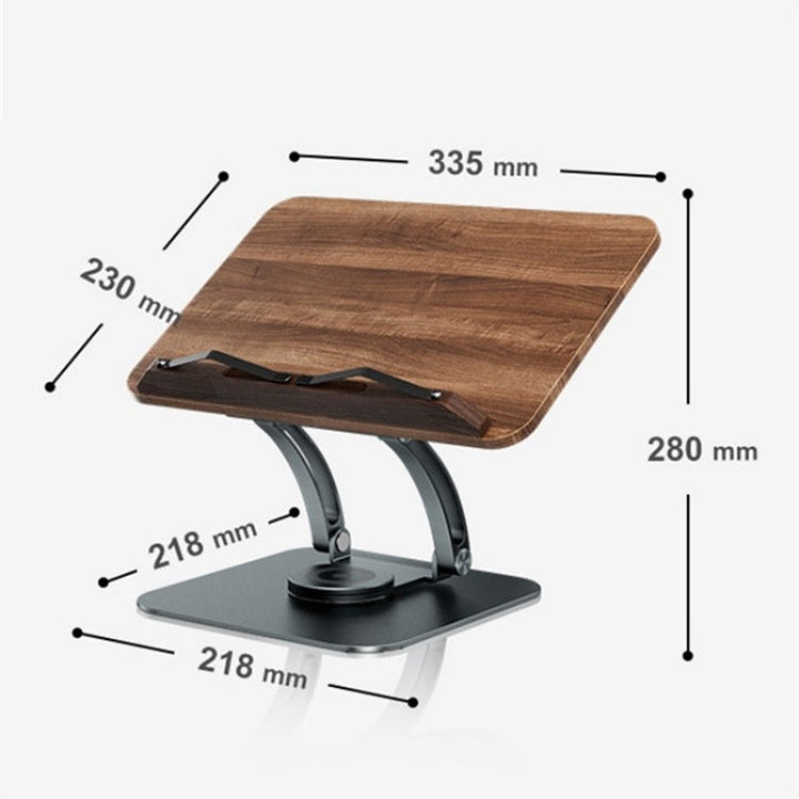 Lisslune | RS03 Adjustable Desk Book Reading Laptop Holder Stand for 10-17 Inch Devices