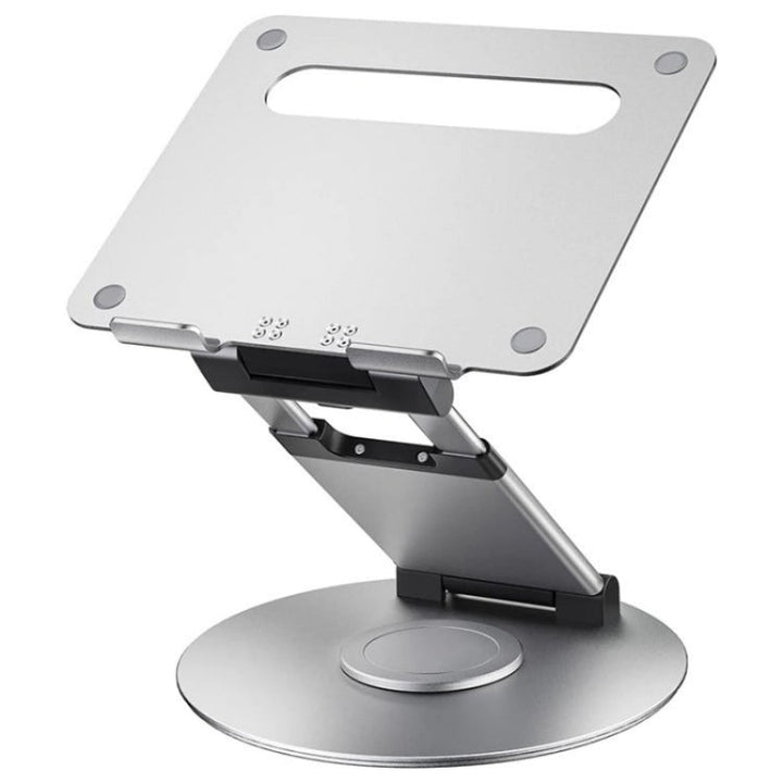 Lisslune | AS018-XS For 10-17 inch device 360 degree rotatable adjustable laptop holder desk stand (Silver)