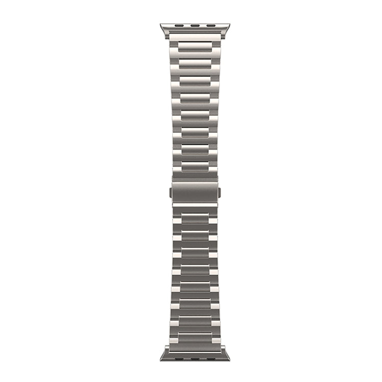 Lisslune | For Apple Watch Ultra 2 49mm I-shaped Titanium Watch Band (Titanium)