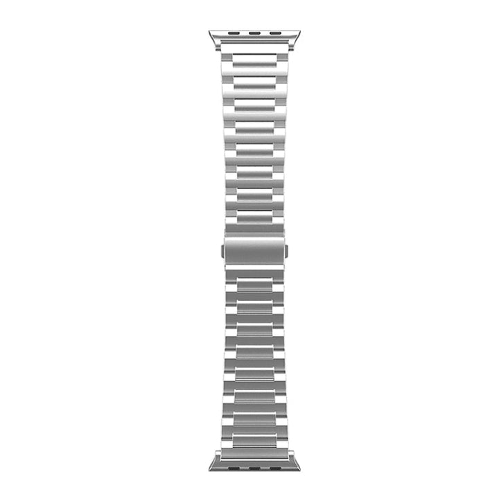 Lisslune | For Apple Watch Series 8 45mm I-shaped titanium watch band (Silver)