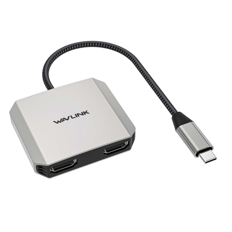Lisslune | WAVLINK WL-UHP510Pro 4K/60Hz Video Converter USB-C Male to Dual HDMI Female Adapter