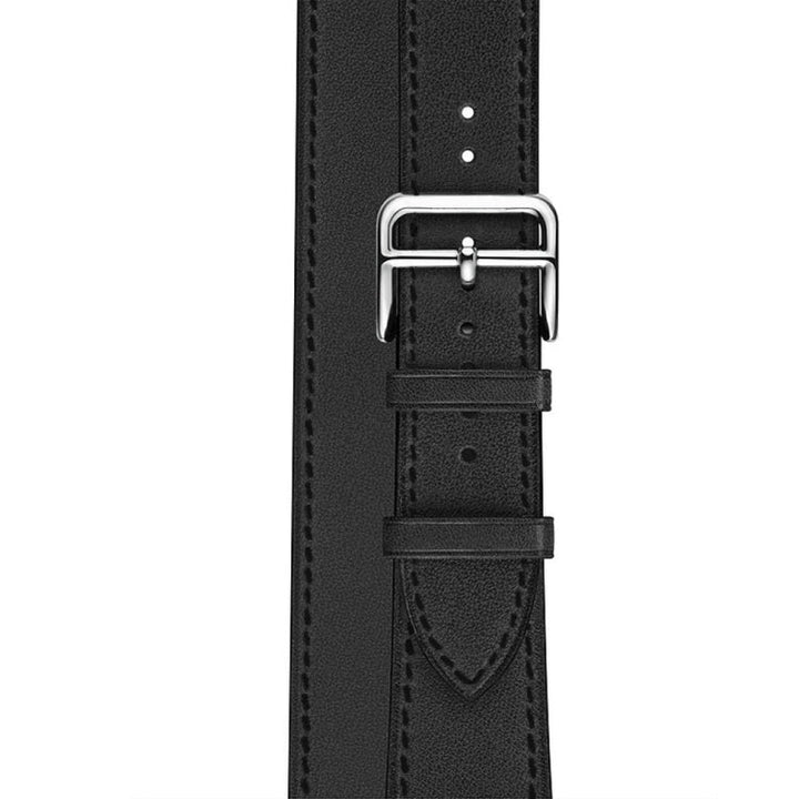 Lisslune | For Apple Watch 3 / 2 / 1 Generation 38mm Universal Leather Double Loop Watch Strap (brown)
