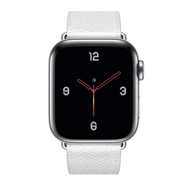 Lisslune | For Apple Watch 3 / 2 / 1 Generation 42mm Universal Leather Crossband (White)