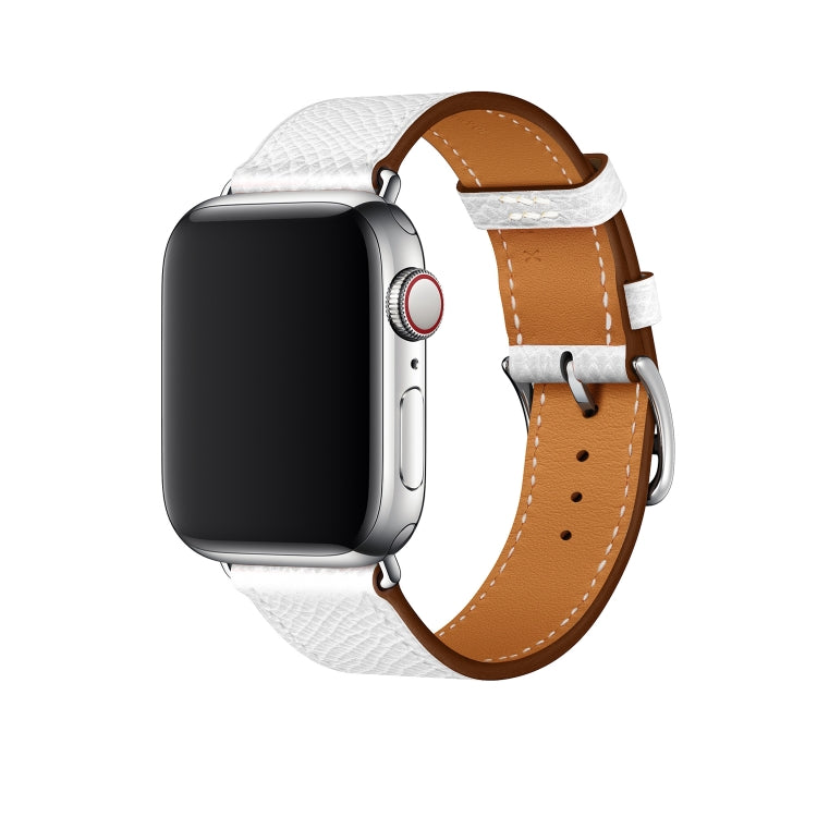 Lisslune | For Apple Watch 3 / 2 / 1 Generation 42mm Universal Leather Crossband (White)