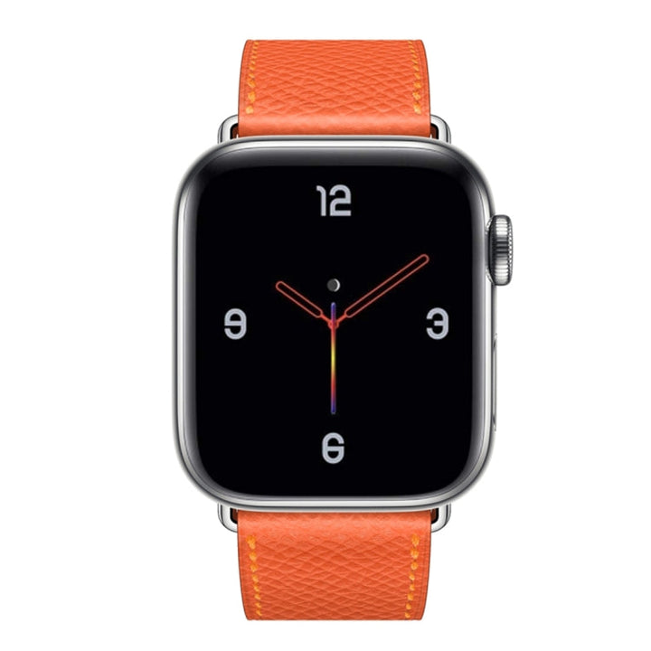 Lisslune | For Apple Watch 3 / 2 / 1 Generation 42mm Universal Leather Crossband (Orange)