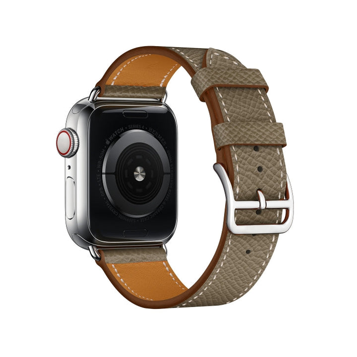 Lisslune | For Apple Watch 3 / 2 / 1 Generation 42mm Universal Leather Crossband (Gray)