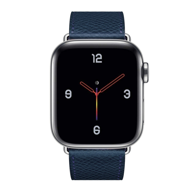 Lisslune | For Apple Watch 3 / 2 / 1 Generation 42mm Universal Leather Crossband (Dark Blue)