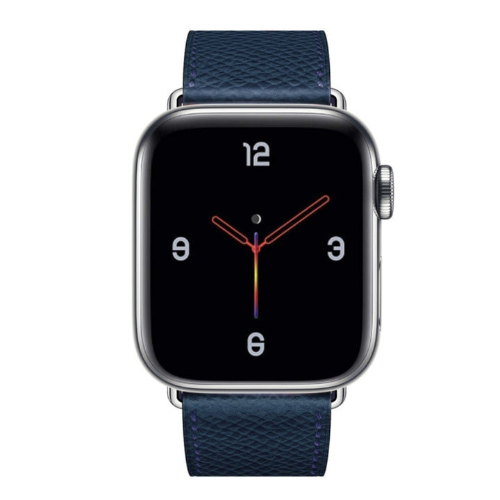 Lisslune | For Apple Watch 3 / 2 / 1 Generation 42mm Universal Leather Crossband (Dark Blue)
